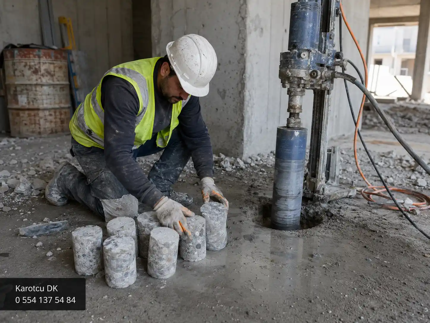 Beton kesme